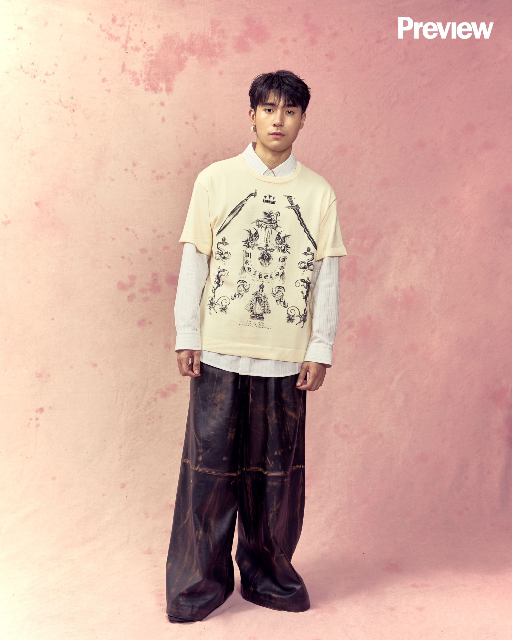 Brent Manalo's Outfit Option for the Preview Ball 2025
